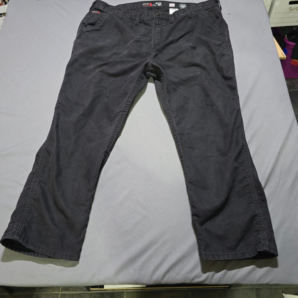 Ariat FR M4 Relaxed Boot Cut Pants Mens 46x30 Black Flame Resistant Westex